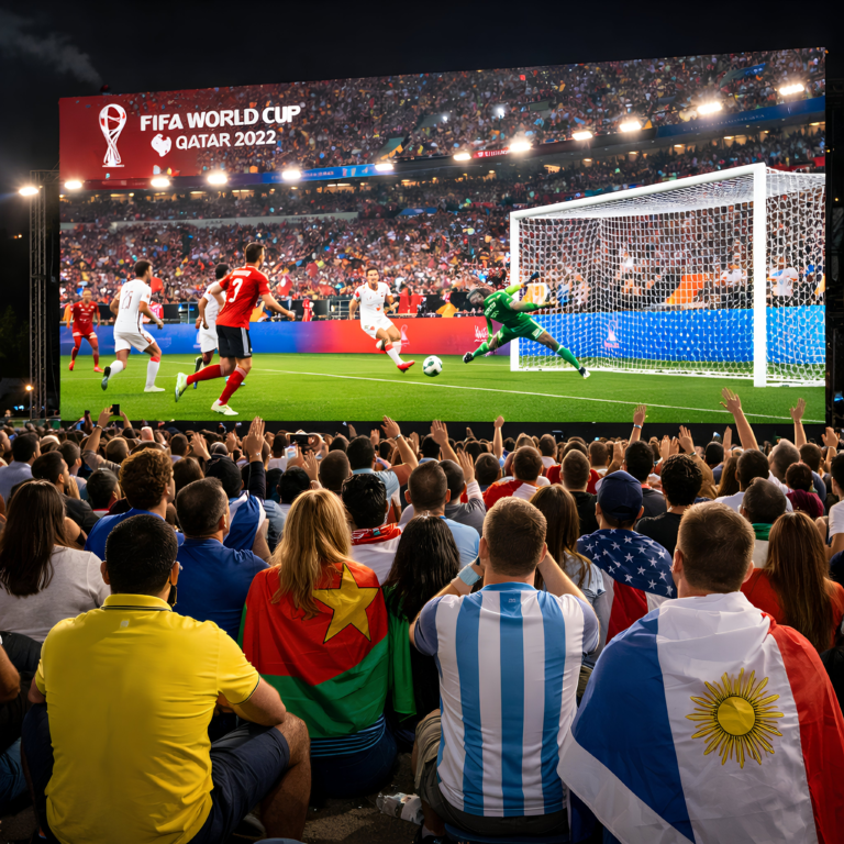FIFA LED Wall rentals in Los Angeles